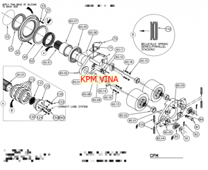 CPM7936-12 PL,RLR CARR, STD ADJ 7936-12 WKeyed Mainshaft