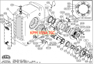 CPM7936-12 Gearbox Components With Dual Lip Seal PM7900