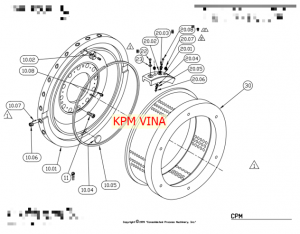 CPM7936-12 PL,DIE CARR, 6PC BEARCLAW 7936 SS