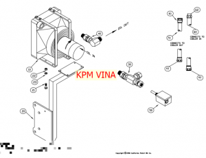 CPM7936 OIL/AIR COOLER