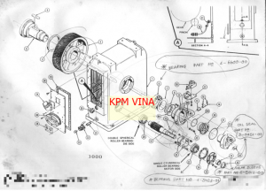 CPM3020 GEARBOX COMPONENTS – REAR