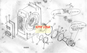 CPM3020 GEARBOX COMPONENTS – FRONT